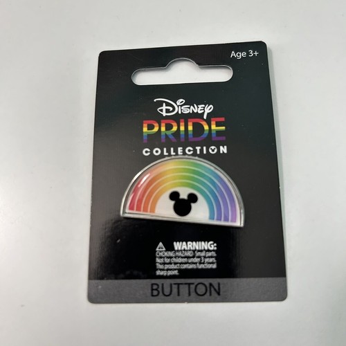 Disney Pride Collection 2er Set Regenbogen und Mickey Mouse Pinback Button Pin Lot - Bild 4 von 5