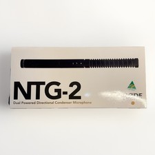 Rode NTG2 Microfono Multipowered Shotgun Microphono Fotocamera con Parabrezza, Filo