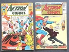 DC Action Comics Vintage Lot of 2: Superman