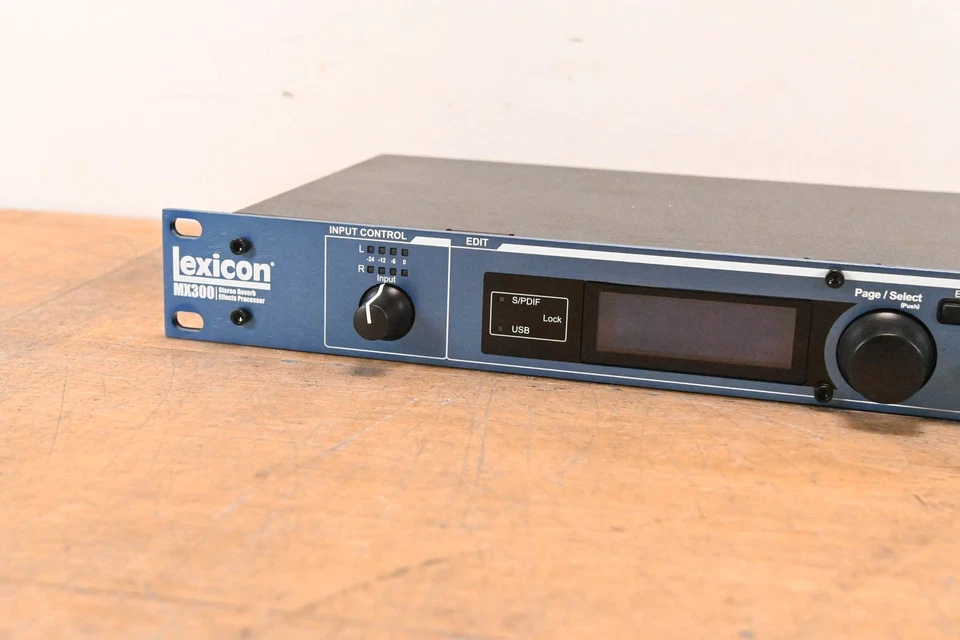 Lexicon MX300 Stereo Reverb Effects Processor CG01UQB - Image 4 of 4