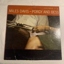 Miles Davis – Porgy And Bess (Columbia CL 1274) VG LP Jazz Big Band Modal - 1959