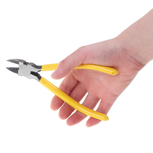 6" Flush Cut Side Cutters Plier Cutting Pliers PVC Handle Wire Cutte =s= - Picture 5 of 12