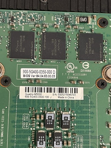 Nvidia Quadro M5000 8GB DDR5 PCIe Video Graphics Card In Mint Condition! - Picture 7 of 12