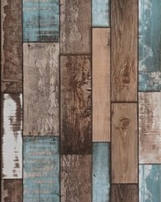 118''x17.7'' Wood Wallpaper Peel and Stick Wood Look Grain Plank Contact Paper
