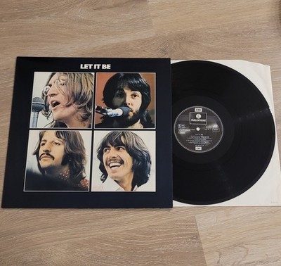 THE BEATLES Let it be Vinyl LP DMM  auf Parlophone Germany EEC