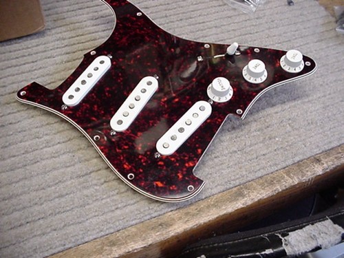 Fender Cust Shop 69 Abigail Ybarra Pick Ups in Loaded Pick-guard tourt. guard