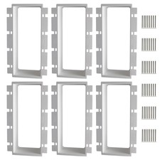 Outlet Box Extender 4-Gang, Non-Metallic Electrical Box Extender for Switches...