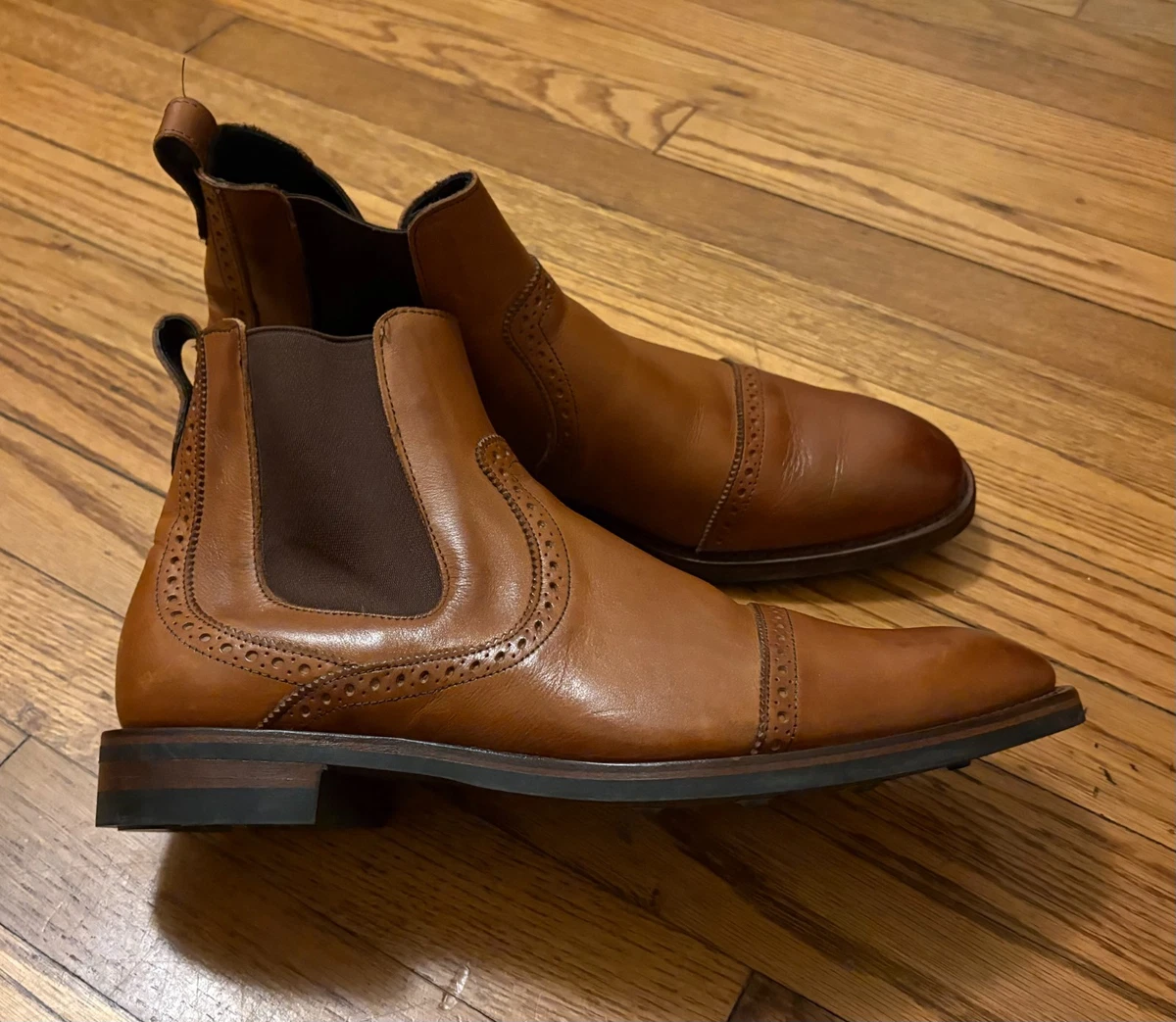 Allen Edmonds Lombard Chelsea 10.5D Danite Sole Brown Allen Edmonds Chelsea Boots for Men | eBay main image 4