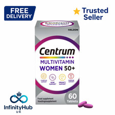 Image of Centrum Women 50+ Multivitamin 60 Tablets Bone Support - ORIGINAL
