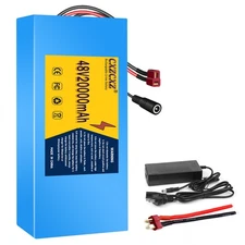 48V 20Ah Ebike Lithium Battery for 250W-1000W Ebike Electric Bicycle Scooter 30A