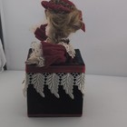 VTG  Music Jack In The Box Porcelain Doll By Gift Galleries Musical Box Plays — photo 6