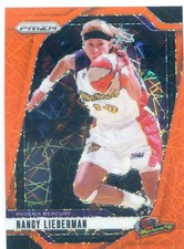 2024 Panini Prizm WNBA NANCY LIEBERMAN #139 ORANGE VELOCITY PRIZM MERCURY