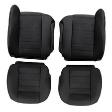 Front Driver and Passenger Side Bottom  Top Back Replacement Seat Covers
