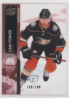 2021-22 Upper Deck Series 1 Exclusives 100/100 Cam Fowler #2 0q72