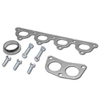 ALUMINUM EXHAUST HEADER GASKET+BOLTS FOR 1988-2000 CIVIC CRX 1.5L 1.6L D15 D16