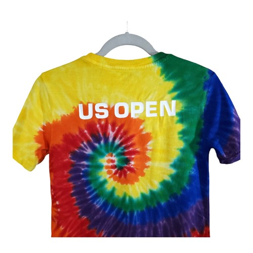 Polo by Ralph Lauren Short Sleeve Polo Tennis U.S. Open Tie Dye T-shirt Youth 8 - Picture 5 of 6