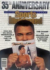 Muhammad Ali Signed Sports Illustrated Magazine 