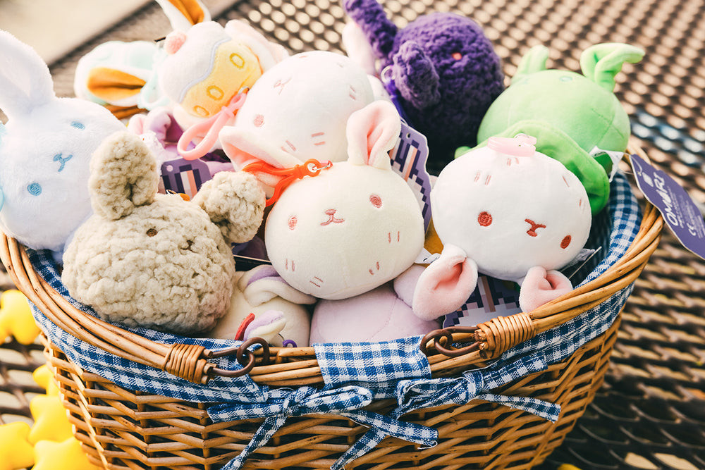 OMORI BUNNY PLUSH KEYCHAIN ぬいぐるみ BUNNY Keychain Plush Blind Bag – OMOCAT
