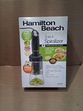 Hamilton Beach Spiralizer 2 Speed 3 In 1 Electric Slicer
