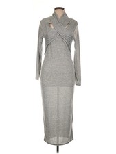 Boohoo Women Gray Casual Dress 10
