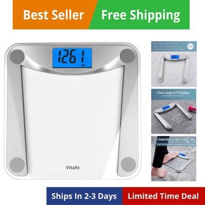 Digital Bathroom Weight Scale for Body Weight, High Accuracy Assured by Weigh...