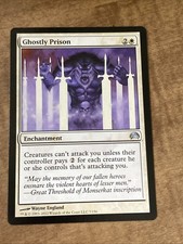 ghostly prison Planechase 2012 NM MTG TCG CARD REGULAR