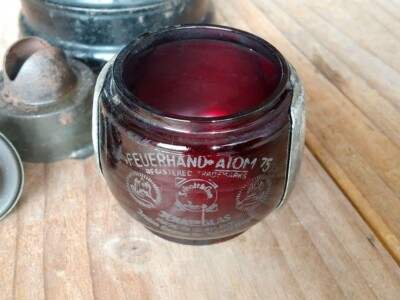 World War II Army Aviation History FEUERHAND 75 ATOM STK Lantern