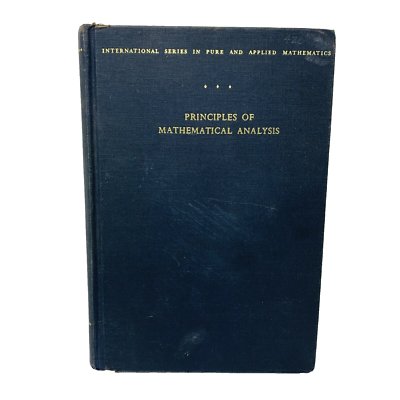 Principles of Mathematical Analysis HC Second Edition by Walter