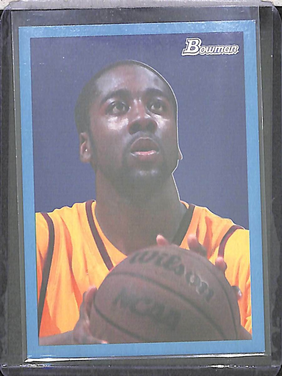 2009-10 Bowman 48 Style Blue Border #104 James Harden No 1861 of