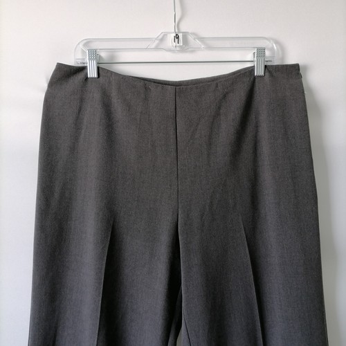 Margaret M Womens Gray Dress Pant Wide Leg High Rise Size 14 - Picture 3 of 7