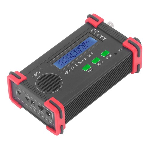 Shortwave Radio Transceiver 8 Band SDR QRP SSB CW Transceiver With Microphone - Zdjęcie 4 z 22