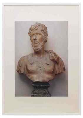 Puget Büste von Marcus Aurelius A3 A4 gerahmter Druck Bild