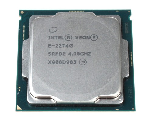 Intel Xeon E-2274G // SRFDE // 4x Kerne, 8 Threads @4,00 GHz, 8 MB - Afbeelding 2 van 5