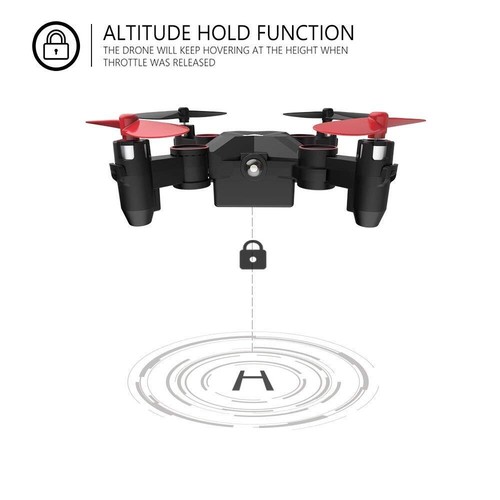 Holy Stone HS190 Foldable Mini Nano RC Drone Kids Portable Pocket Quadcopter - Picture 7 of 10