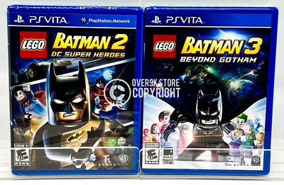 Lego Batman 2 DC Super Heroes + Batman 3 Beyond Gotham - PS Vita - New