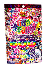 LISA FRANK Sticker Book Over 600 Stickers NEW 80s 90s Kids Retro Unicorns
