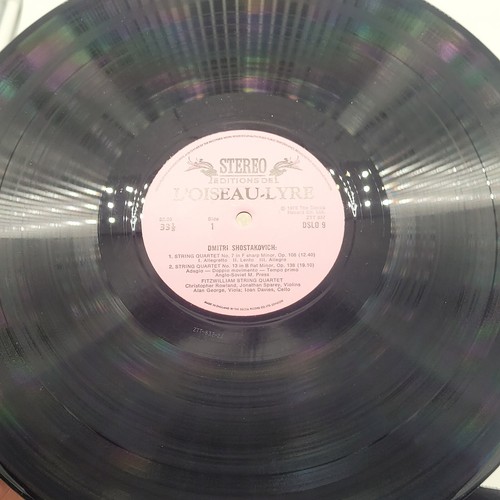 Shostakovich Nos 7 13 14 Fitzwilliam String Quartet DSLO 9 Import Record Album - Picture 6 of 9