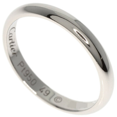 CARTIER Ring Classic Wedding #49 Platinum PT950 | eBay CARTIER Ring Classic Wedding #49 Platinum PT950 | eBay