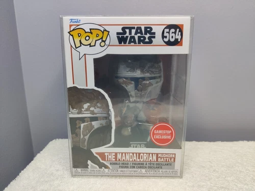 Funko Pop Star Wars The Mandalorian Mudhorn Battle Gamestop Exclusive #564