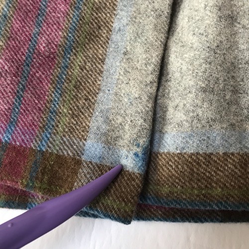 Johnny b Boden Skirt Girls 13 14 Plaid Wool Pleated Preppy School Academia Wrap - Picture 9 of 16