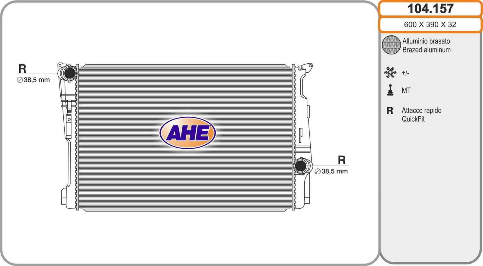 Radiateur pour BMW X3 xDrive 20d 20i sDrive 18d système de refroidissement moteur