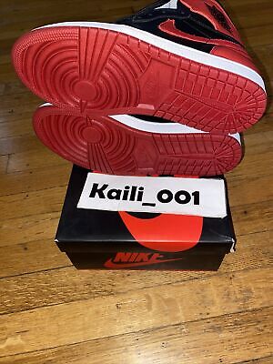 Nike Air Jordan 1 Retro High OG Banned 555088-001 Bred 2016 Nike Air Jordan 1 Retro High OG Banned 555088-001 Bred 2016