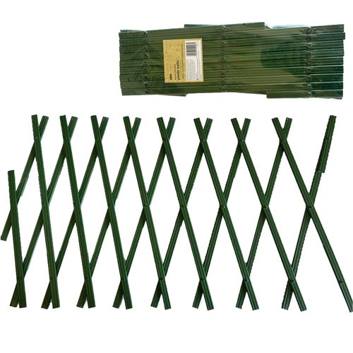 Expandable Garden Trellises | Plant Climbing Lattices | PVC Fence Panel Support