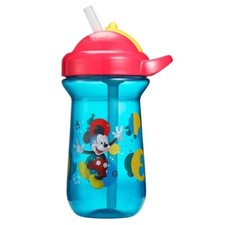 Disney Mickey Mouse Flip Top Cup with Straw  Lid, 9 Oz