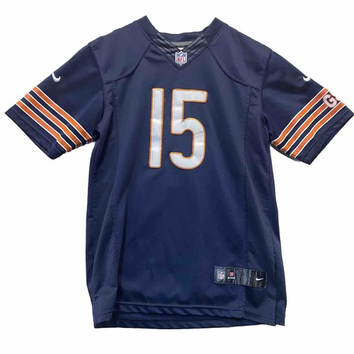 Nike Brandon Marshall Chicago Bears NFL Jersey #15 Youth XL Stitched On Field - Picture 9 of 10