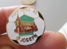Pin S pin badge football CLUB ST JOSEPH church football A5 ball