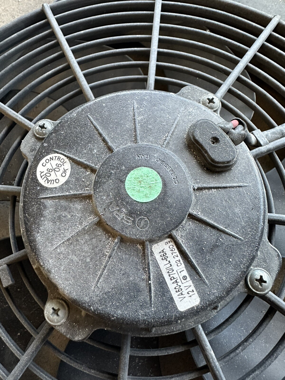 04-08 Maserati Quattroporte M139 Radiator Cooling Fan Motor OEM