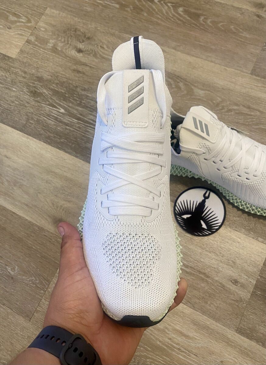Adidas Alphaedge 4D 'Reflective Cloud White' Silver Metallic Adidas Alphaedge 4D 'Reflective Cloud White' Silver Metallic