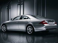 Cars 2005 mercedes benz cls 55 amg us spec c219 Desk Mat Stitched