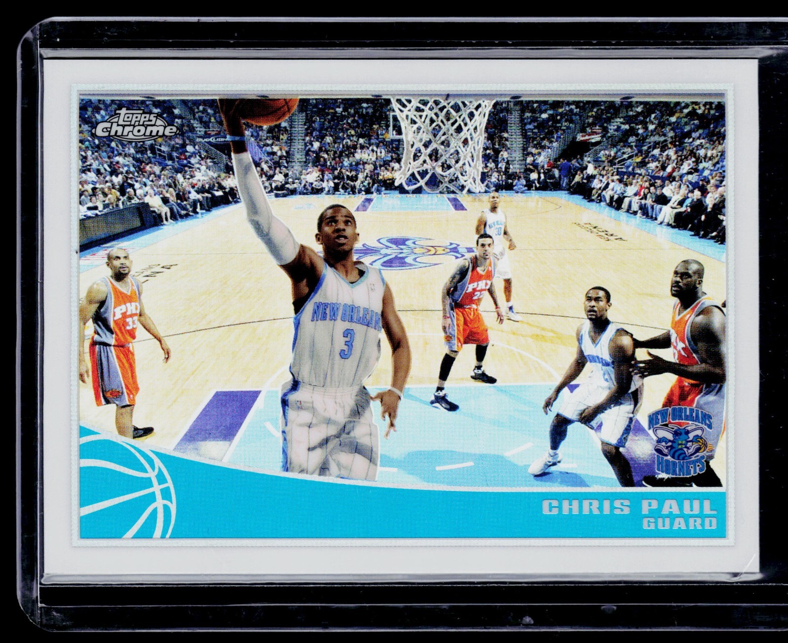 2009-10 TOPPS CHROME REFRACTOR #63 - CHRIS PAUL #ED 381/500